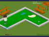 Mini golf, gioco flash, minigolf, buca, birdie, par, mazza, drive, putter, sand